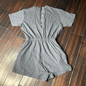 One piece romper Los Angeles Apparel cotton casual coastal basic